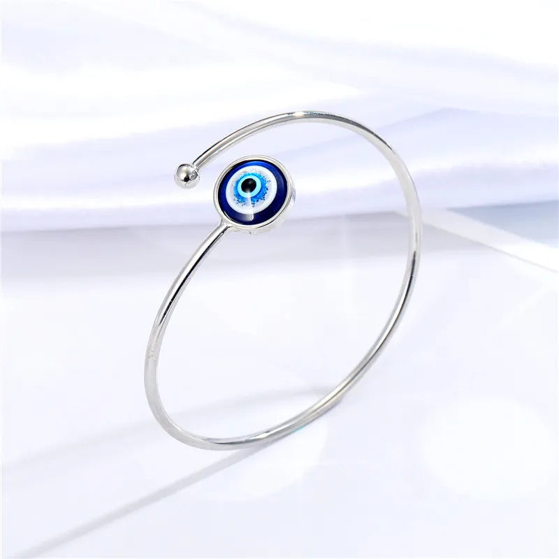 Nazura Eye Open Cuff Bracelet